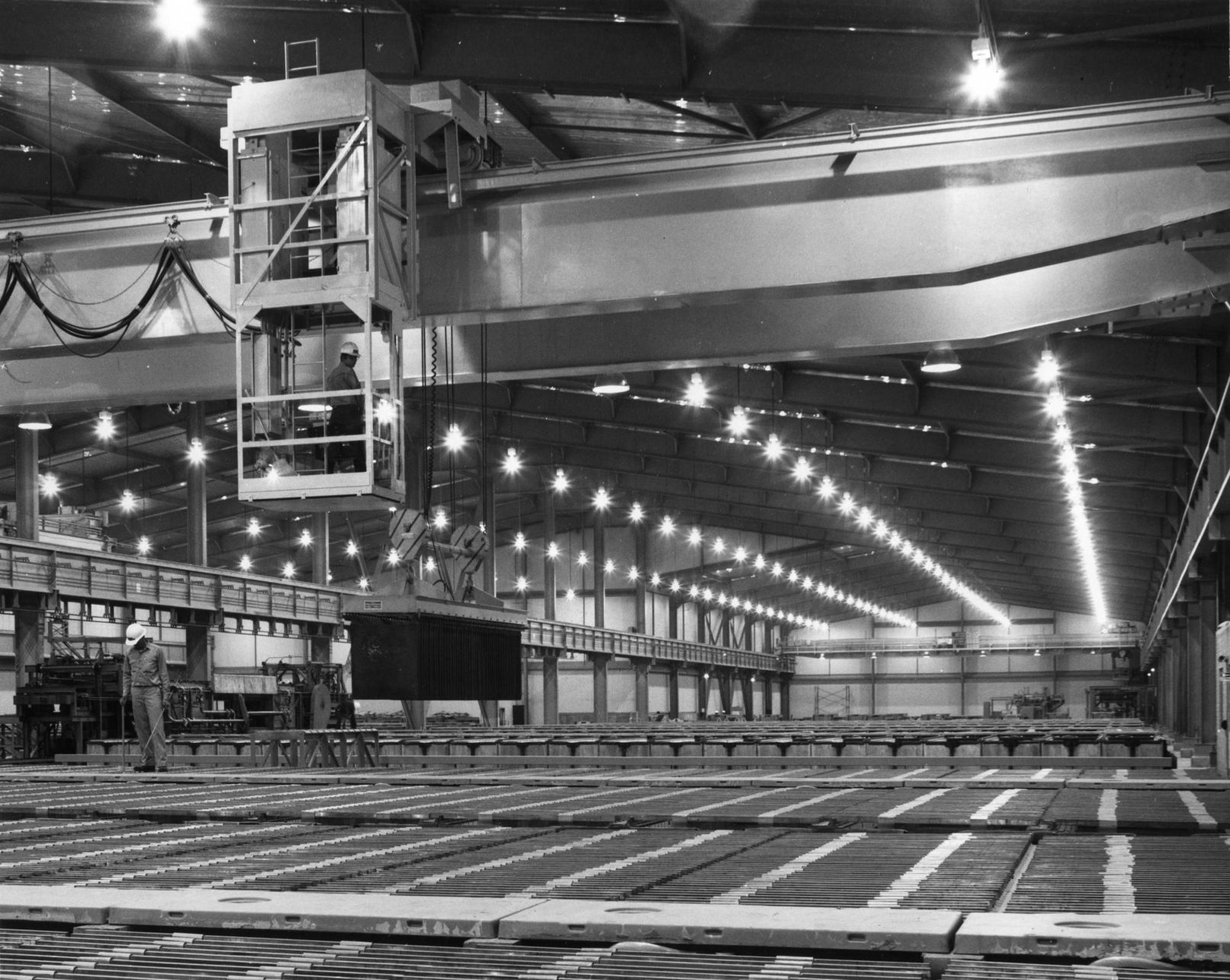 San Manuel copper mine, refinery, smelter